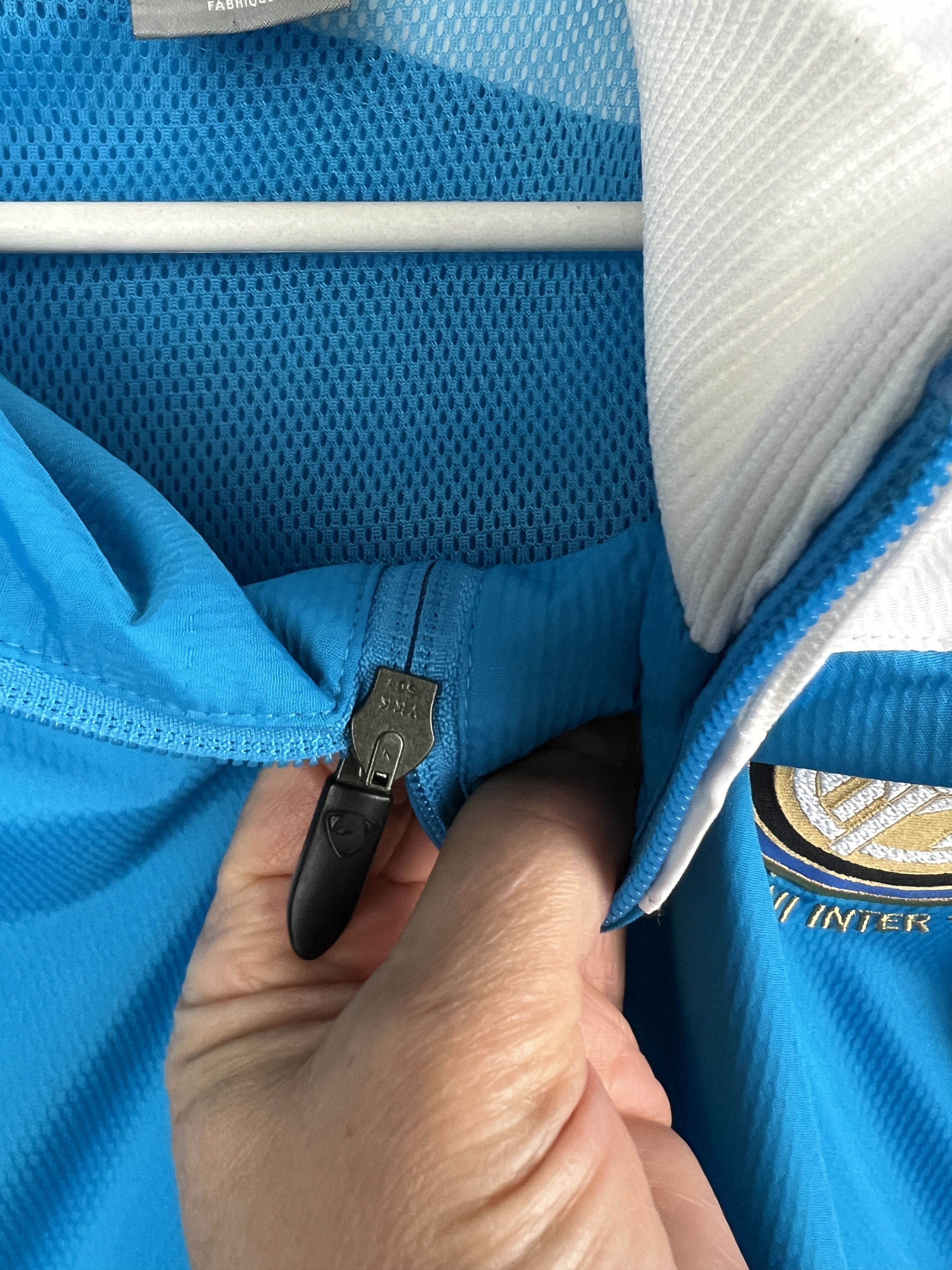 Nike Inter Milan Football Blue Jacket Soccer Train Track Top Zip Size US L / EU 52-54 / 3 - 5 Thumbnail