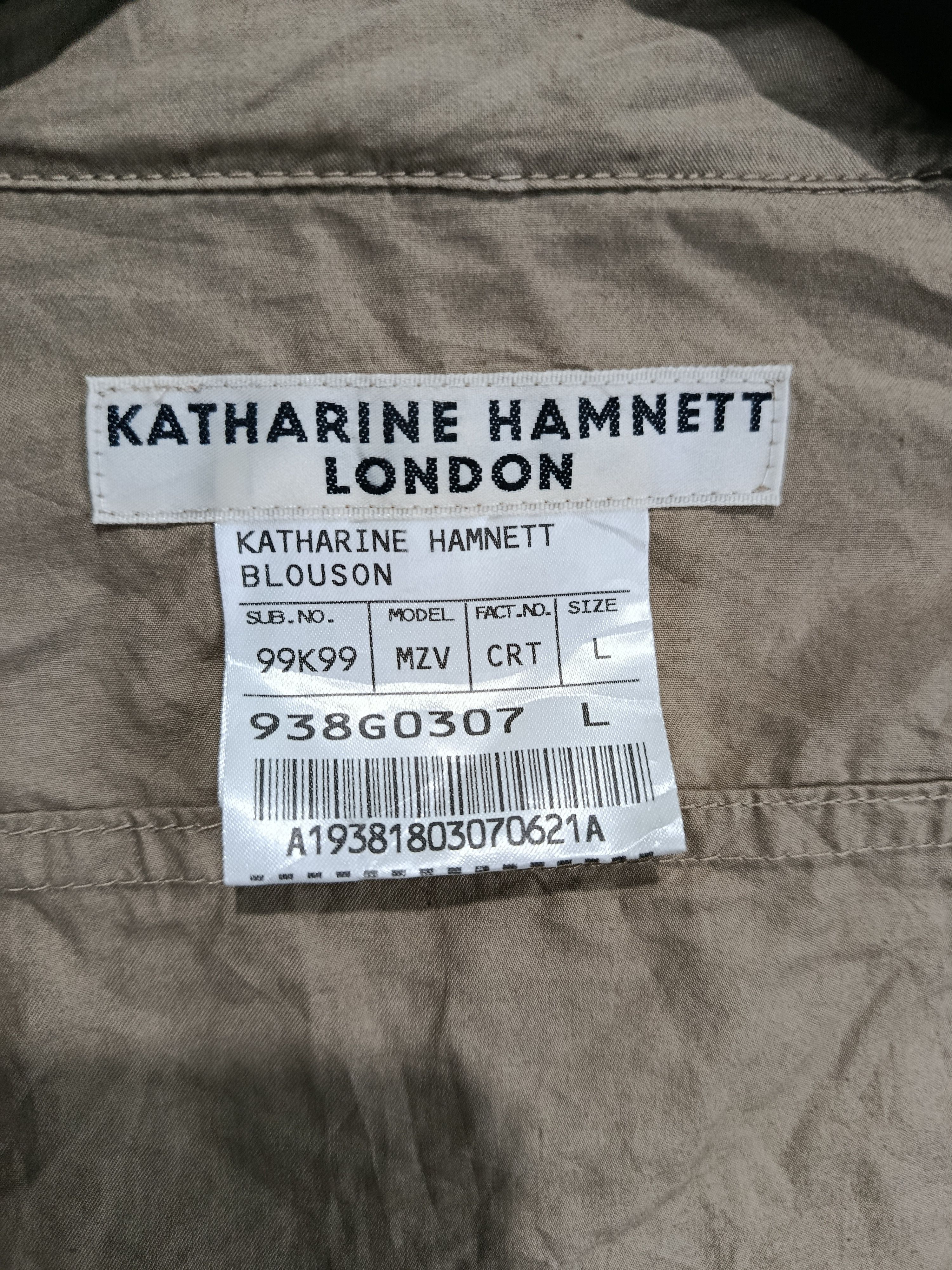 Katharine Hamnett London Katharine hamnett london blouson light utility jacket Size L / US 10 / IT 46 - 4 Thumbnail