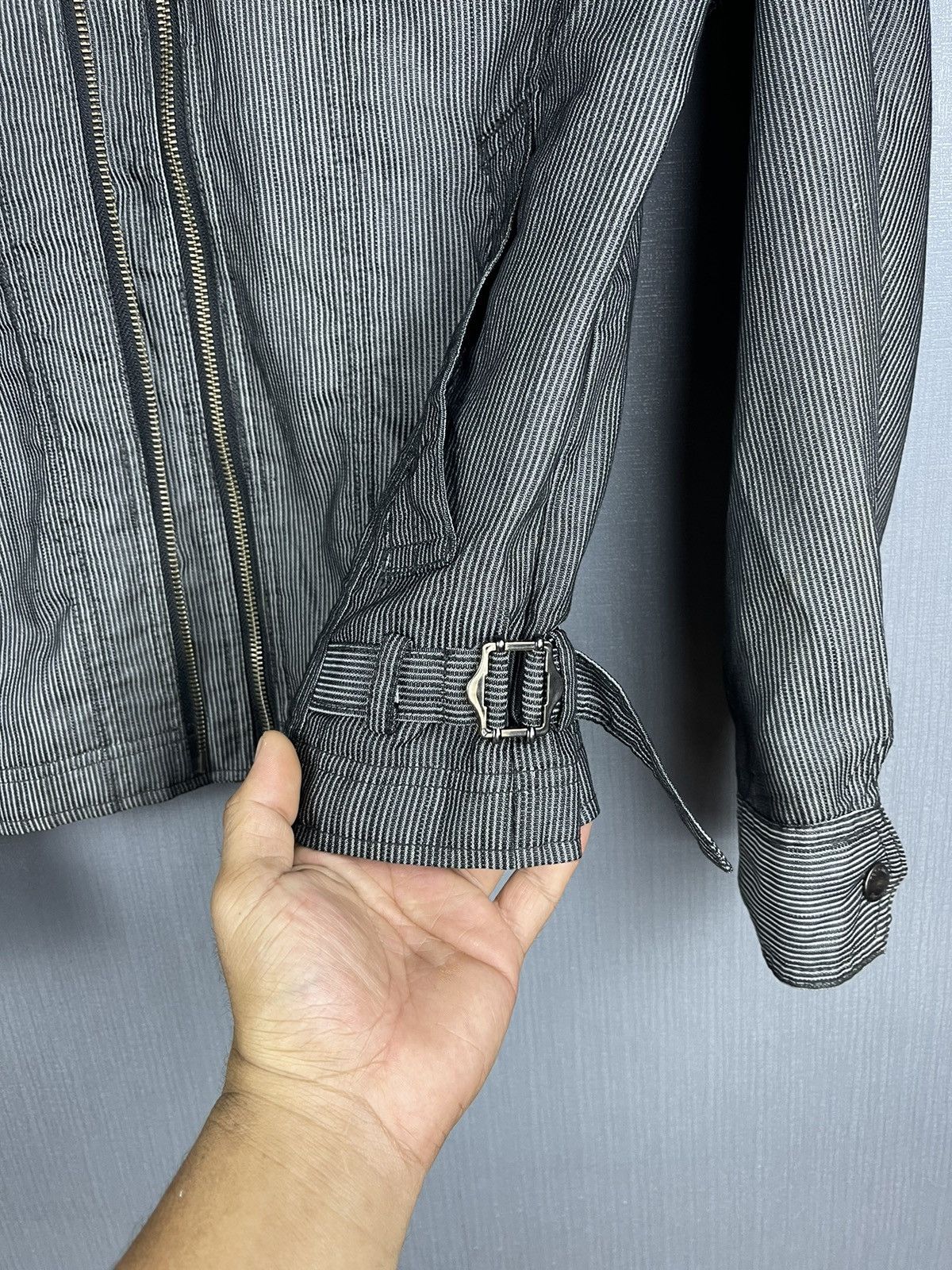 Renoma 🔥RENOMA HOMME Multipocket Harringbone Stripes Jacket Size US M / EU 48-50 / 2 - 10 Thumbnail