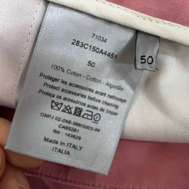 Dior Dior Pink buckle workwear shorts 2503-Nextarrow Size US 34 / EU 50 - 5 Thumbnail