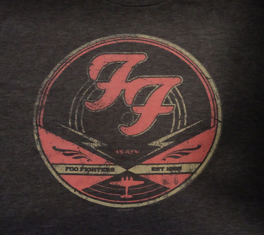 Band Tees Foo Fighters Tee Size US XL / EU 56 / 4 - 2 Thumbnail