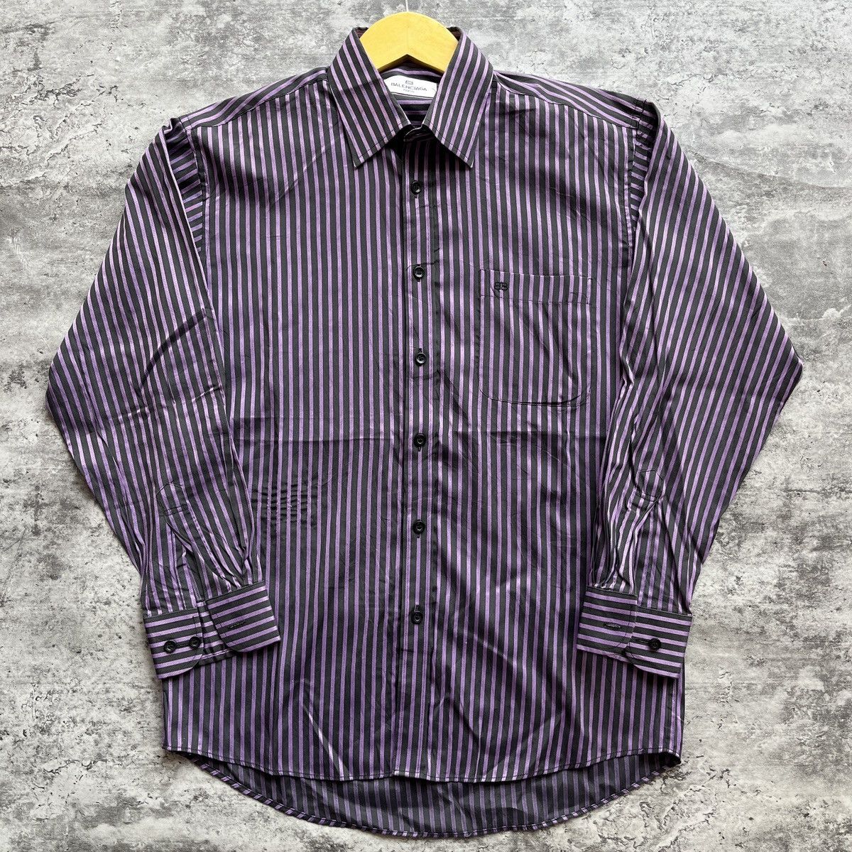 Balenciaga Vintage Balenciaga Button Up Shirts Size US L / EU 52-54 / 3 - 1 Thumbnail