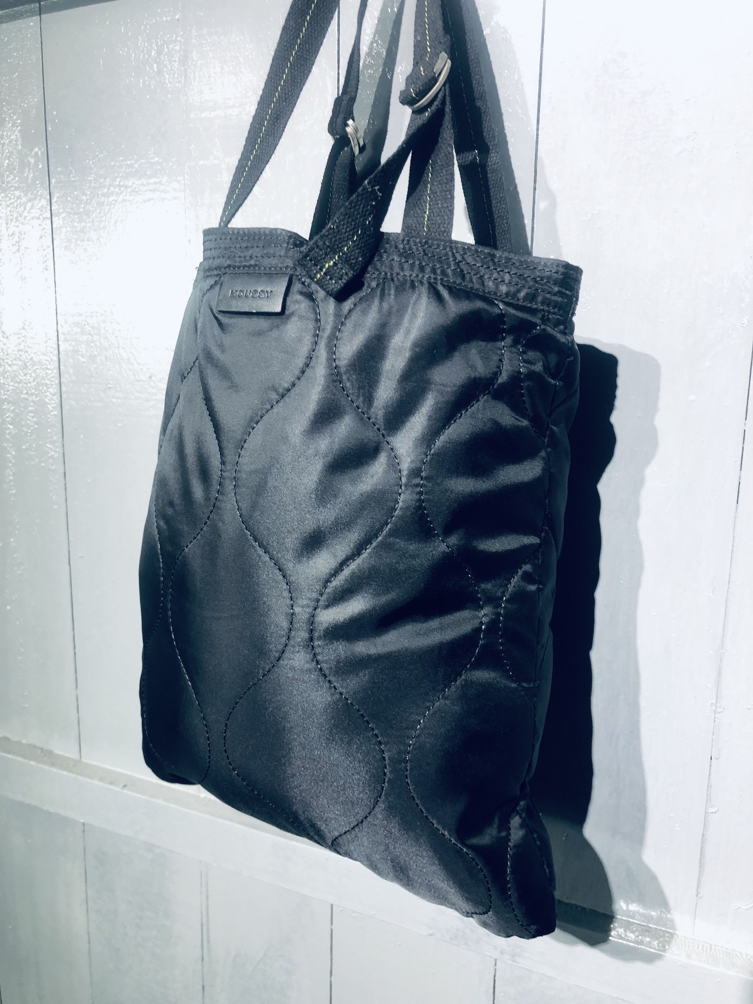 Japanese Brand × MOUSSY JAPANESE MOUSSY FASHION STYLE PUFFER TOTEBAG Size ONE SIZE - 9 Thumbnail