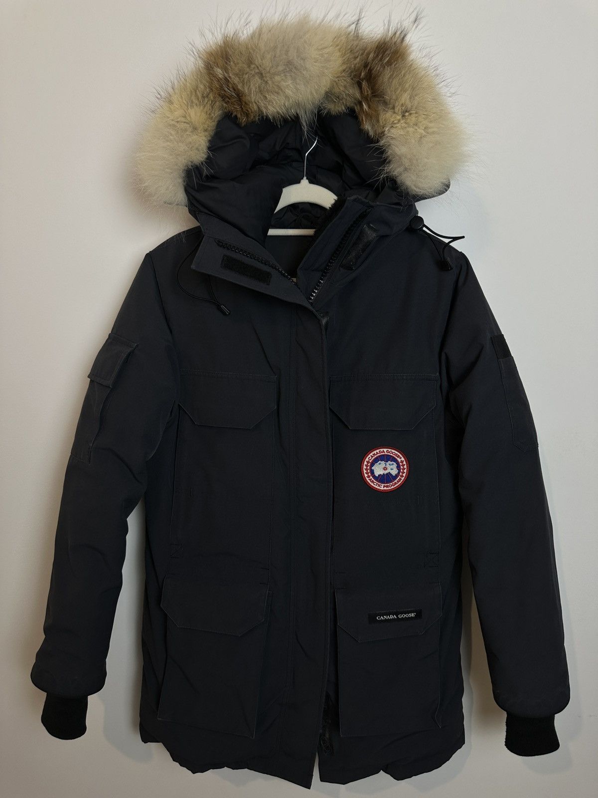 image of Canada Goose Expedition Parka Navy, Men's (Size Small)