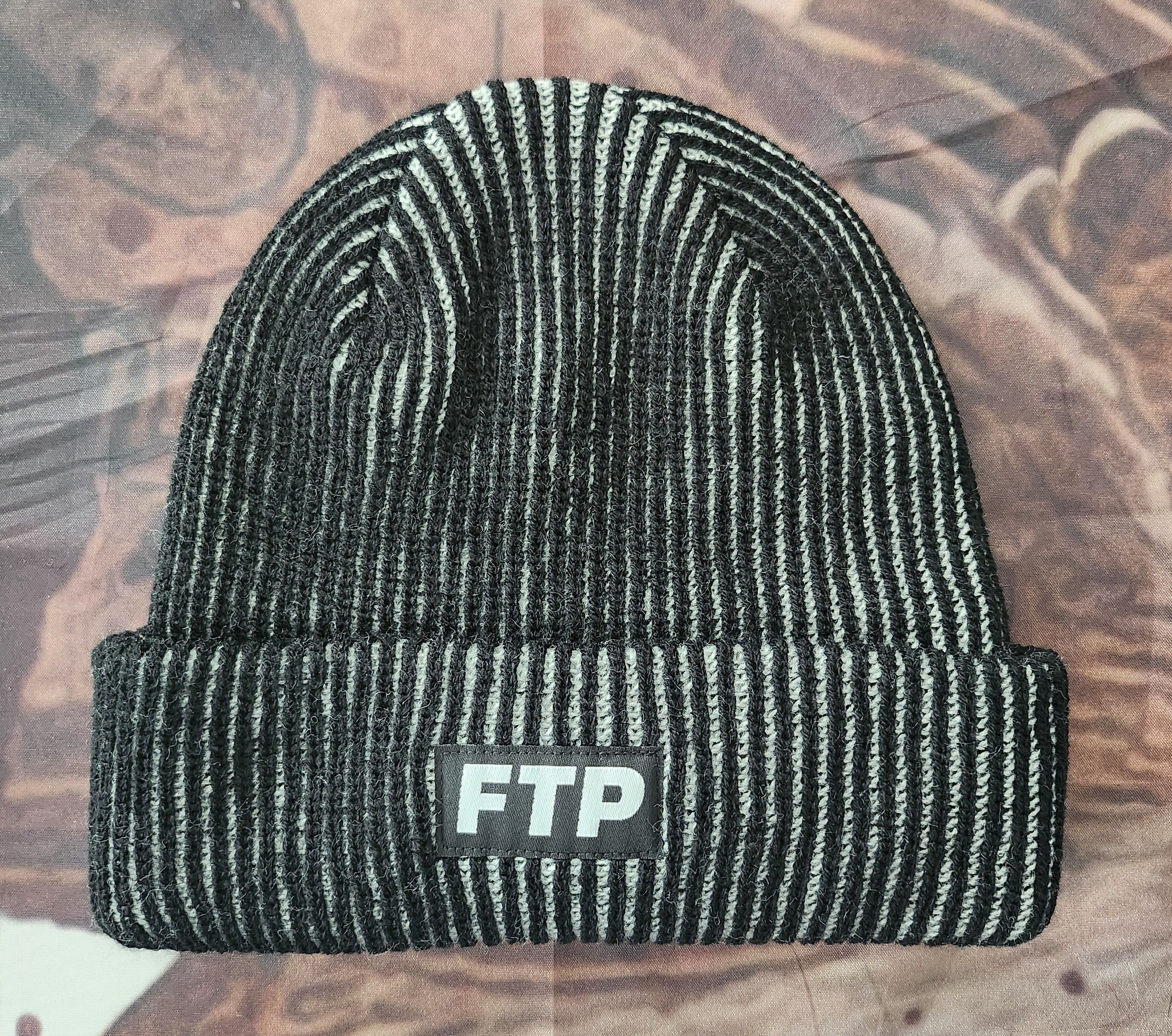 Fuck The Population FTP Two Tone Beanie Size ONE SIZE - 1 Thumbnail