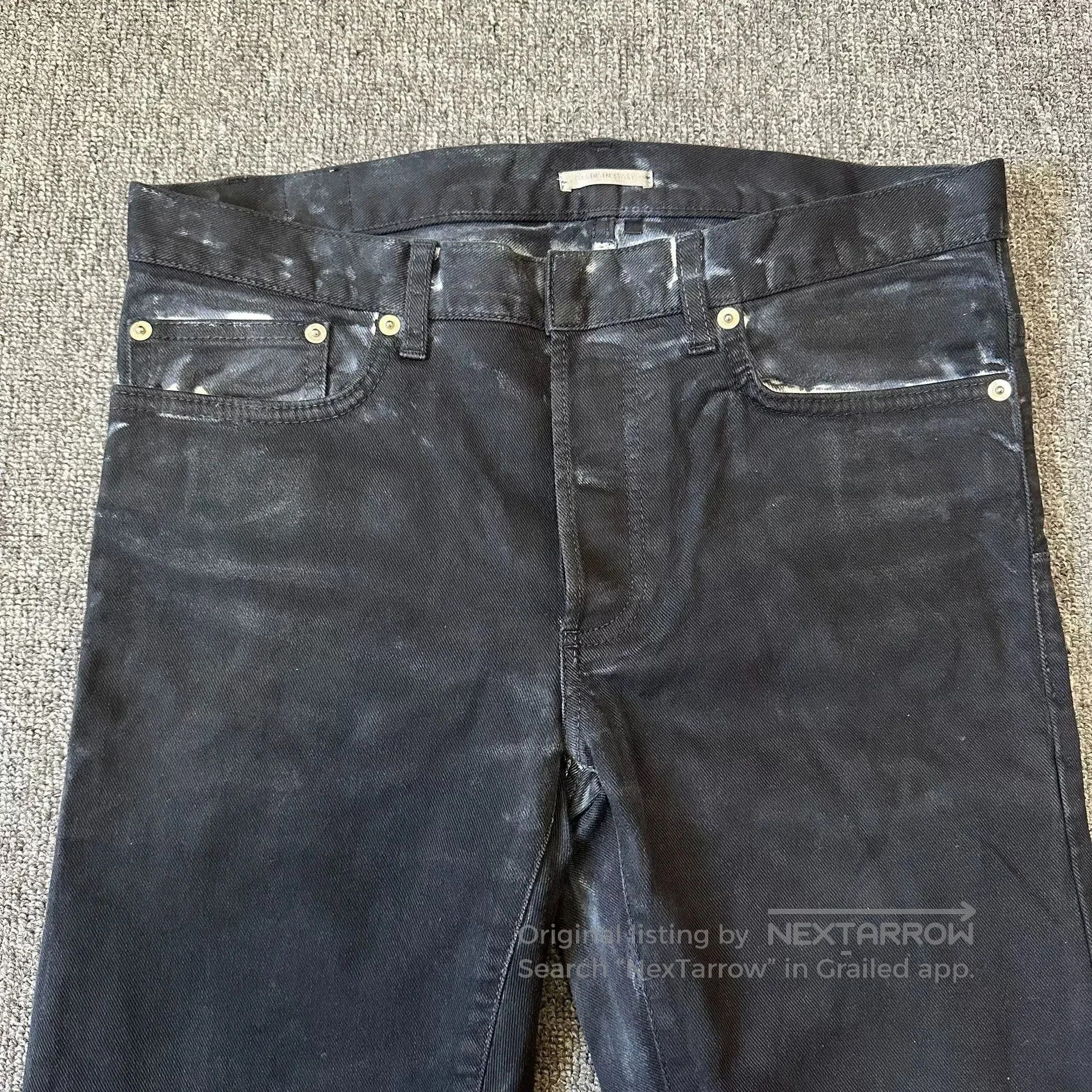 Dior Dior Homme Paint Splatter Jeans. Size US 28 / EU 44 - 2 Thumbnail