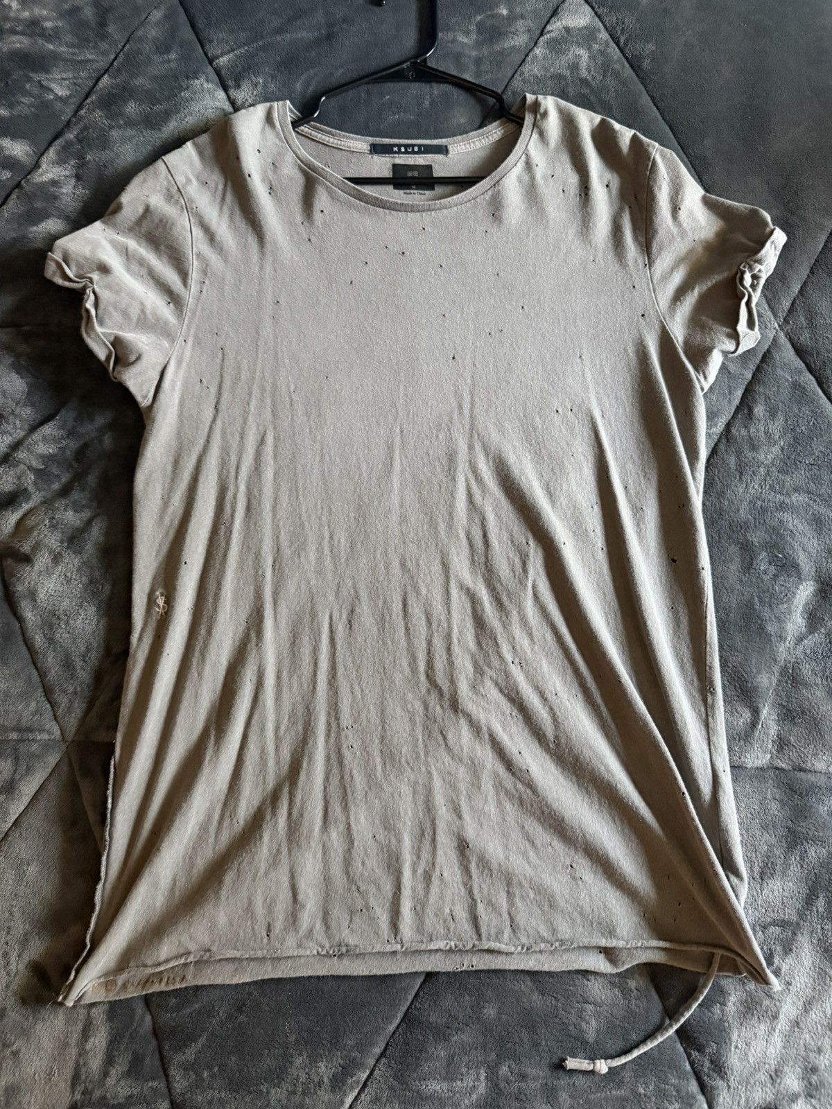 Ksubi Ksubi distressed stitched Tee Size US M / EU 48-50 / 2 - 1 Thumbnail