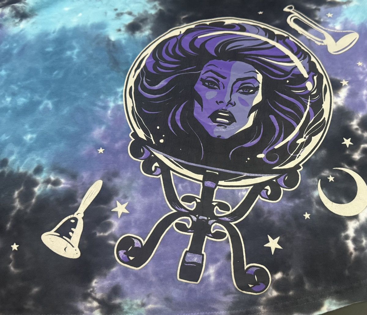 Disney The Haunted Mansion Tie-Dye Madame Leota Spirit Jersey Size US L / EU 52-54 / 3 - 6 Thumbnail