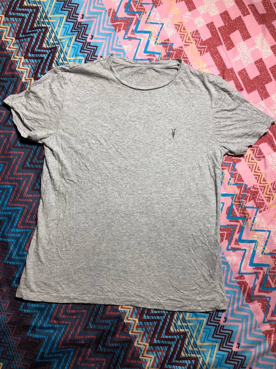 Allsaints AllSaints Mini Logo Stripped Tee Size US M / EU 48-50 / 2 - 2 Thumbnail