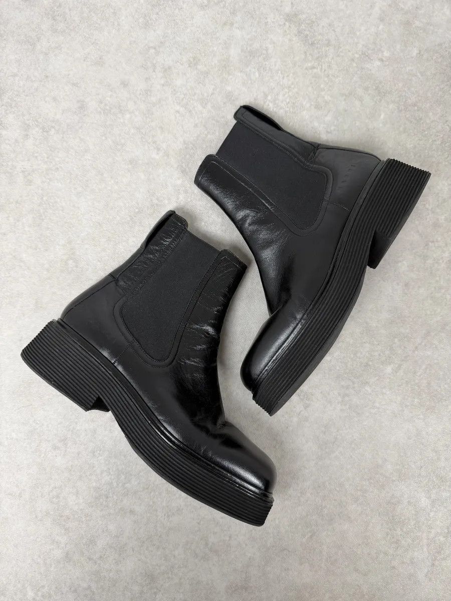 Marni Marni Black Premium Leather Boots Size US 8 / EU 41 - 2 Thumbnail