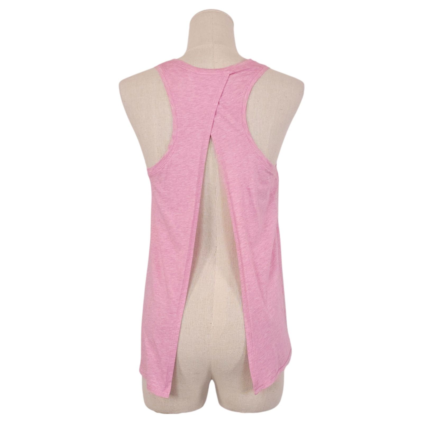 Lululemon Lululemon All Tied Up Tank Heathered Vintage Pink Sz 4/Small Size S / US 4 / IT 40 - 3 Thumbnail