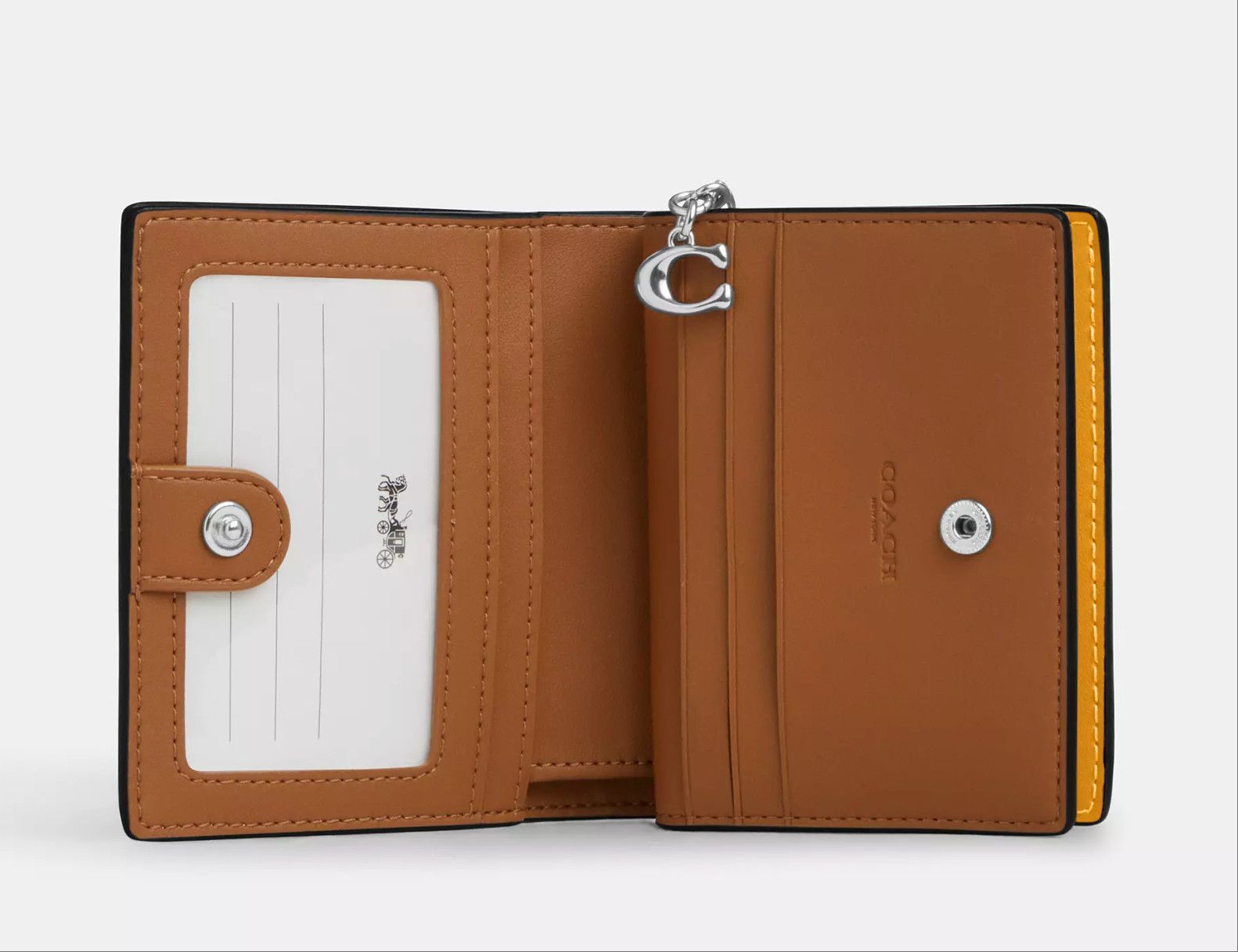Coach Snap Wallet With Floral Print CBO76 Size ONE SIZE - 3 Thumbnail