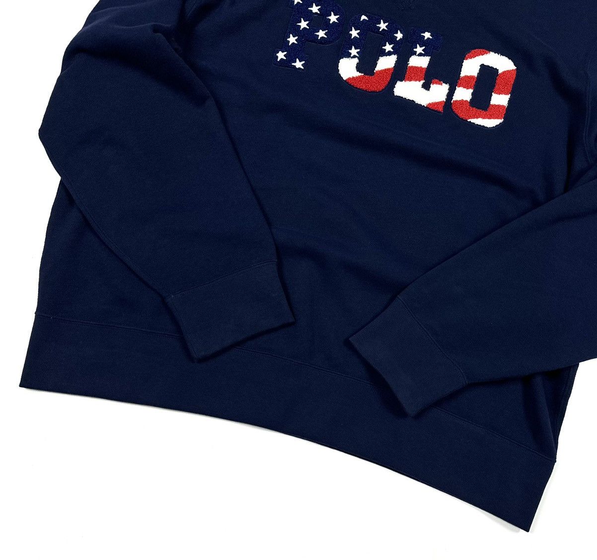 Polo Ralph Lauren Men’s Polo Ralph Lauren USA Flag Blue Cotton Sweatshirt - XL Size US XL / EU 56 / 4 - 9 Thumbnail