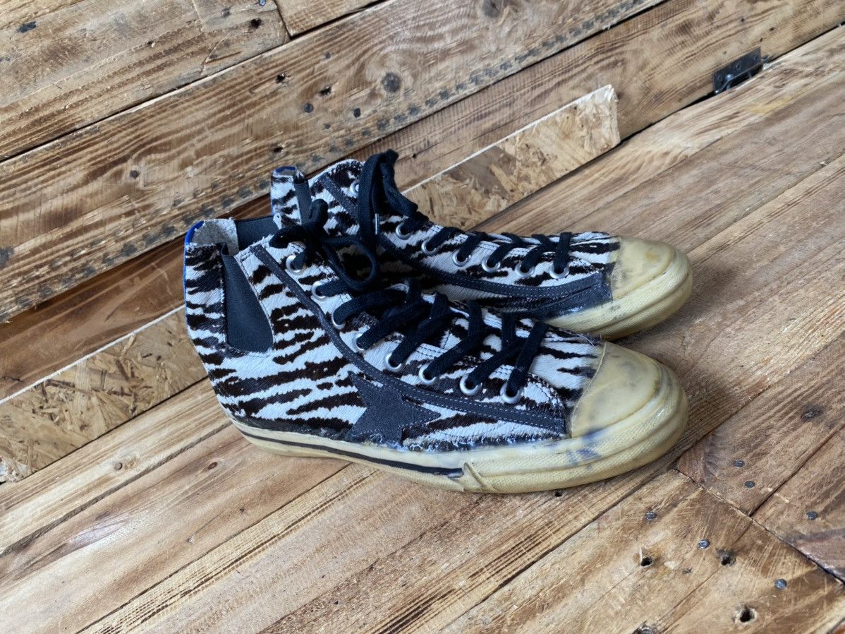 Golden Goose Golden goose V-star hi-top sneakers animal print sz 41 Size US 8 / EU 41 - 10 Thumbnail