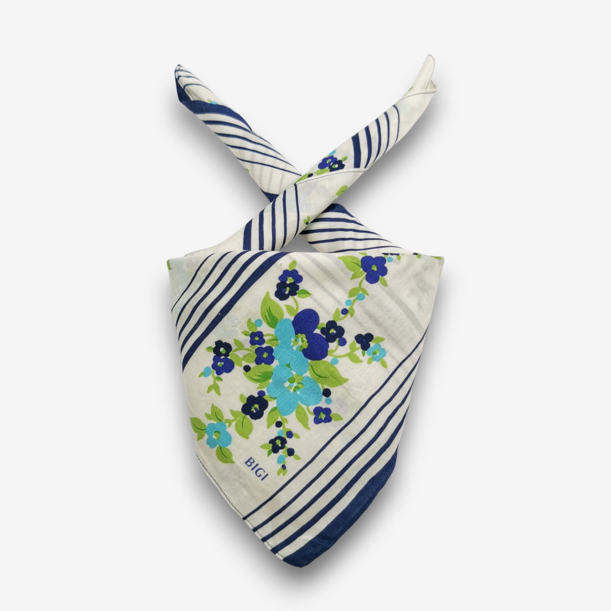 BIGI Vintage Bigi Handkerchief Pocket Square Bandana Size ONE SIZE - 1 Thumbnail