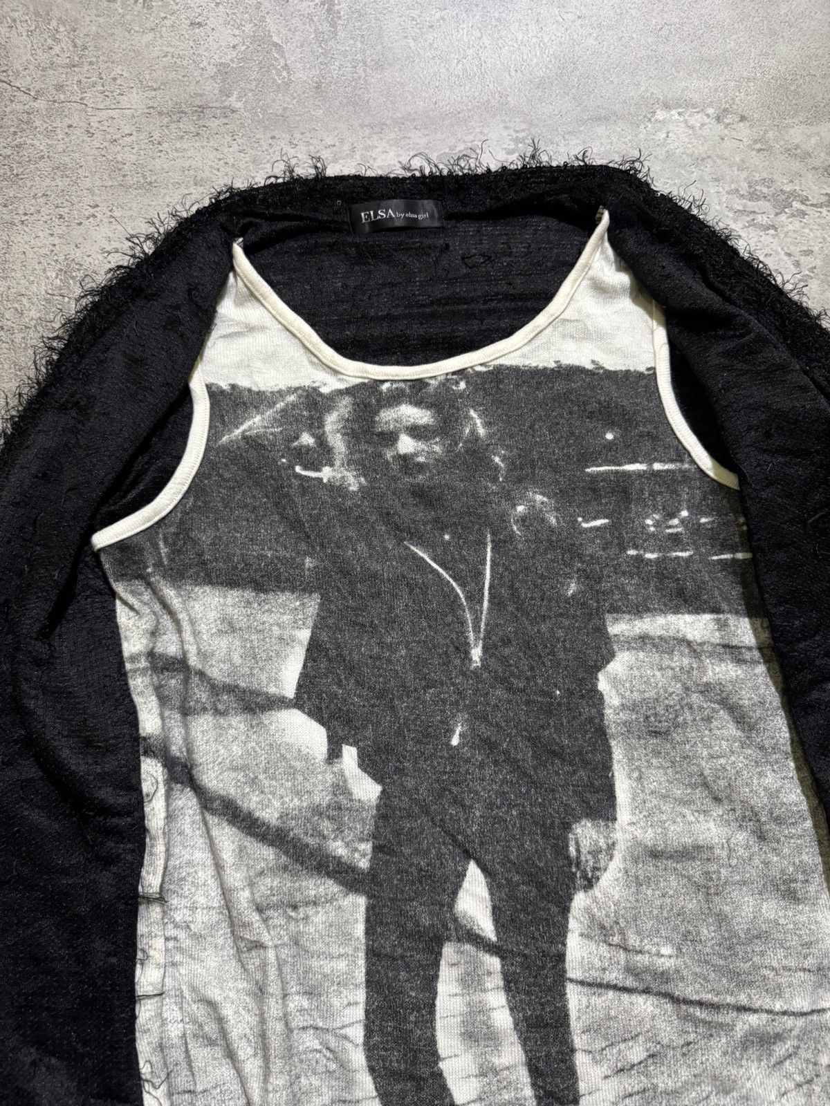 Hysteric Glamour Y2k Elsa Girl Black Fuzzy Inner Tank tops Cardigan Size M / US 6-8 / IT 42-44 - 5 Thumbnail