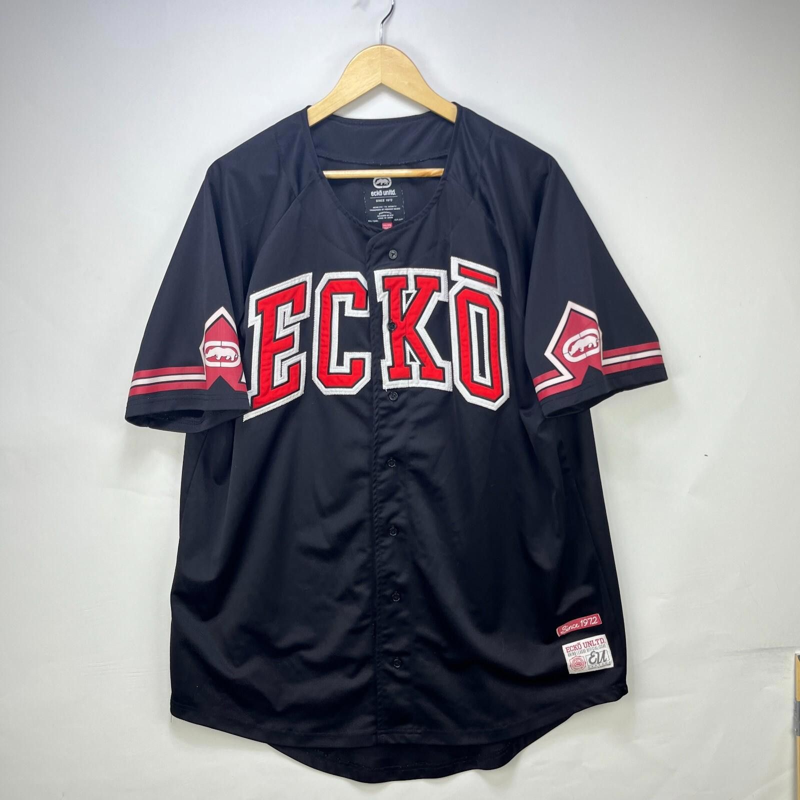 Ecko Unltd. Vintage Ecko UNLTD Baseball Stitched Jersey Shirt 2XL Size US XXL / EU 58 / 5 - 1 Thumbnail