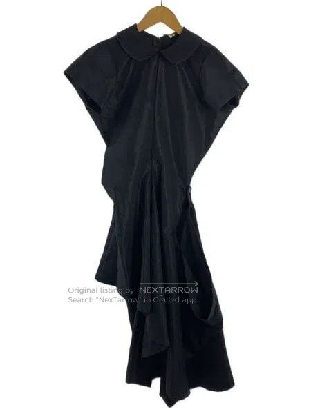 Comme des Garcons Comme Des Garcons Black Retro Crew Neck Design Maxi Dress Size S / US 4 / IT 40 - 1 Thumbnail