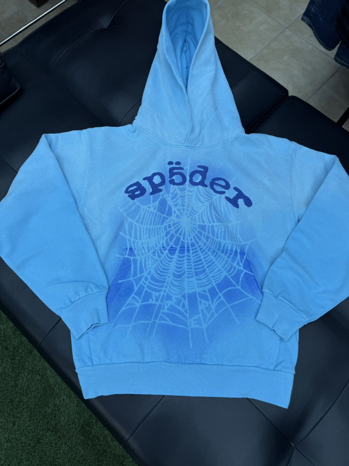 Sp5der Sp5der Worldwide Blue 2025 Hoodie Size S (NEW) Size US S / EU 44-46 / 1 - 3 Thumbnail