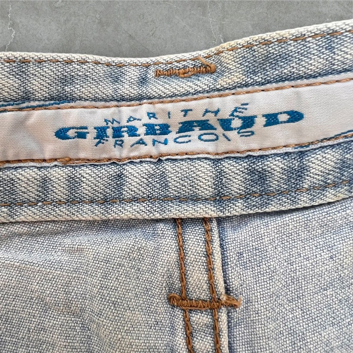 Marithe + Francois Girbaud VTG MARITHE+FRANCOIS GIRBAUD 'THE STONE WASH’ WIDE DENIM Size US 30 / EU 46 - 7 Thumbnail