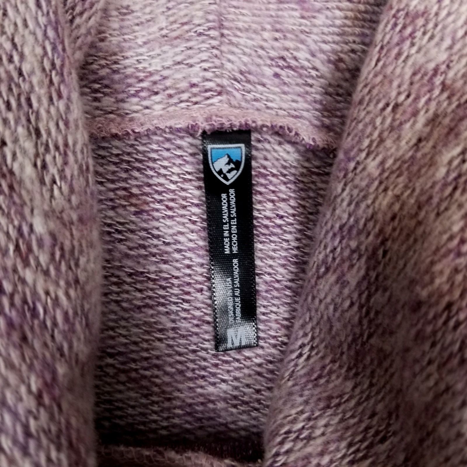 Kuhl Kuhl Nova Wool Blend Cowl Neck Sweater Purple Sz M Size M / US 6-8 / IT 42-44 - 6 Thumbnail