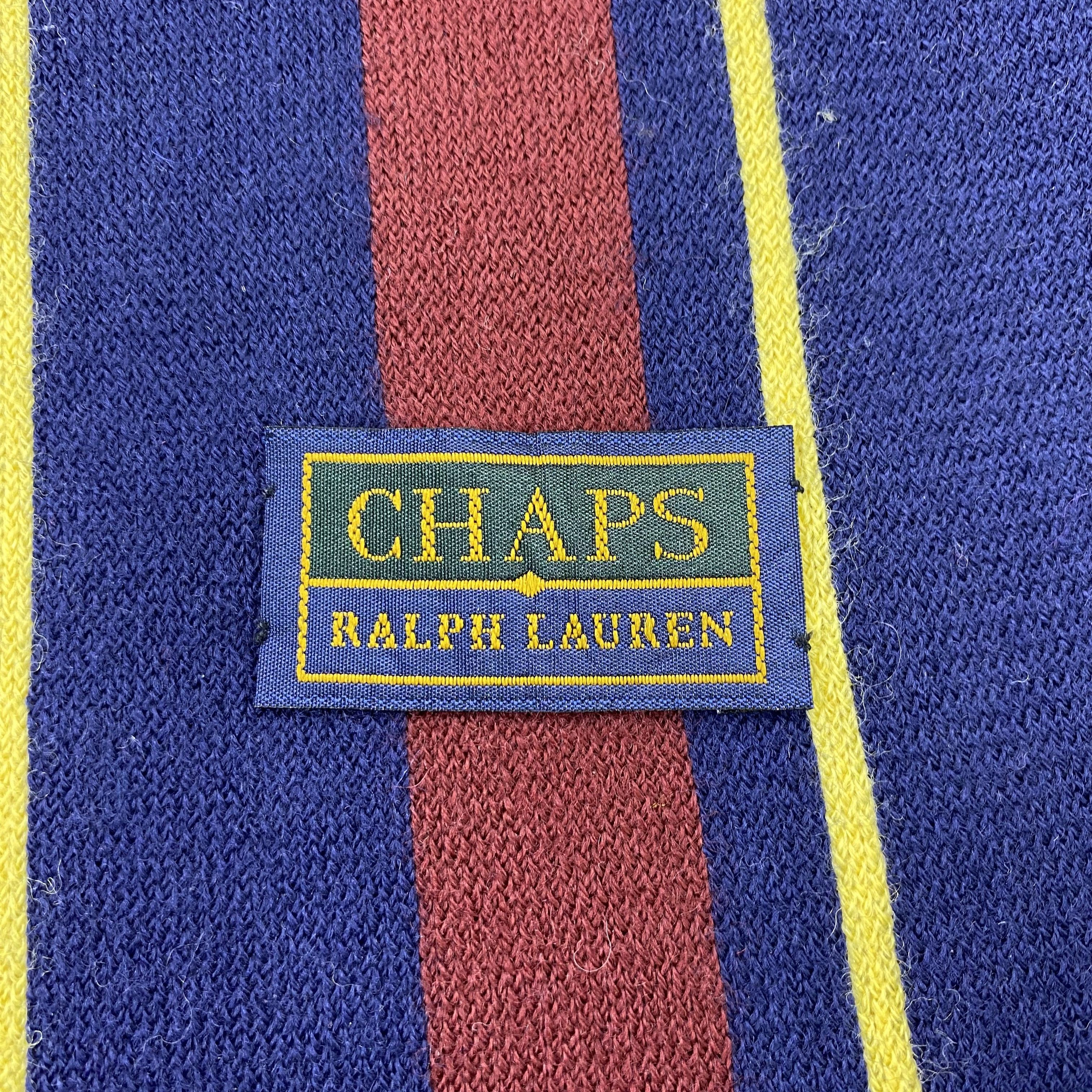 Chaps Ralph Lauren × Vintage Chaps Ralph Lauren Scarf / Muffler / Neckwear -T1555 Size ONE SIZE - 5 Thumbnail