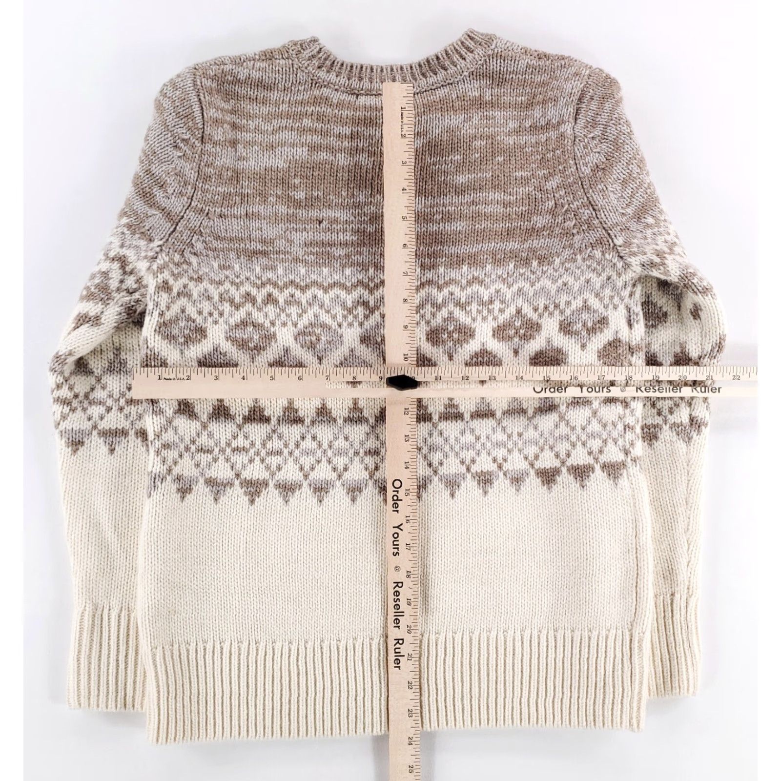 Banana Republic Banana Republic Sweater Nordic Wool Alpaca Acrylic Blend Italian Yarn Mens M Multicolor Wool Pullover Mens M Size US M / EU 48-50 / 2 - 5 Thumbnail