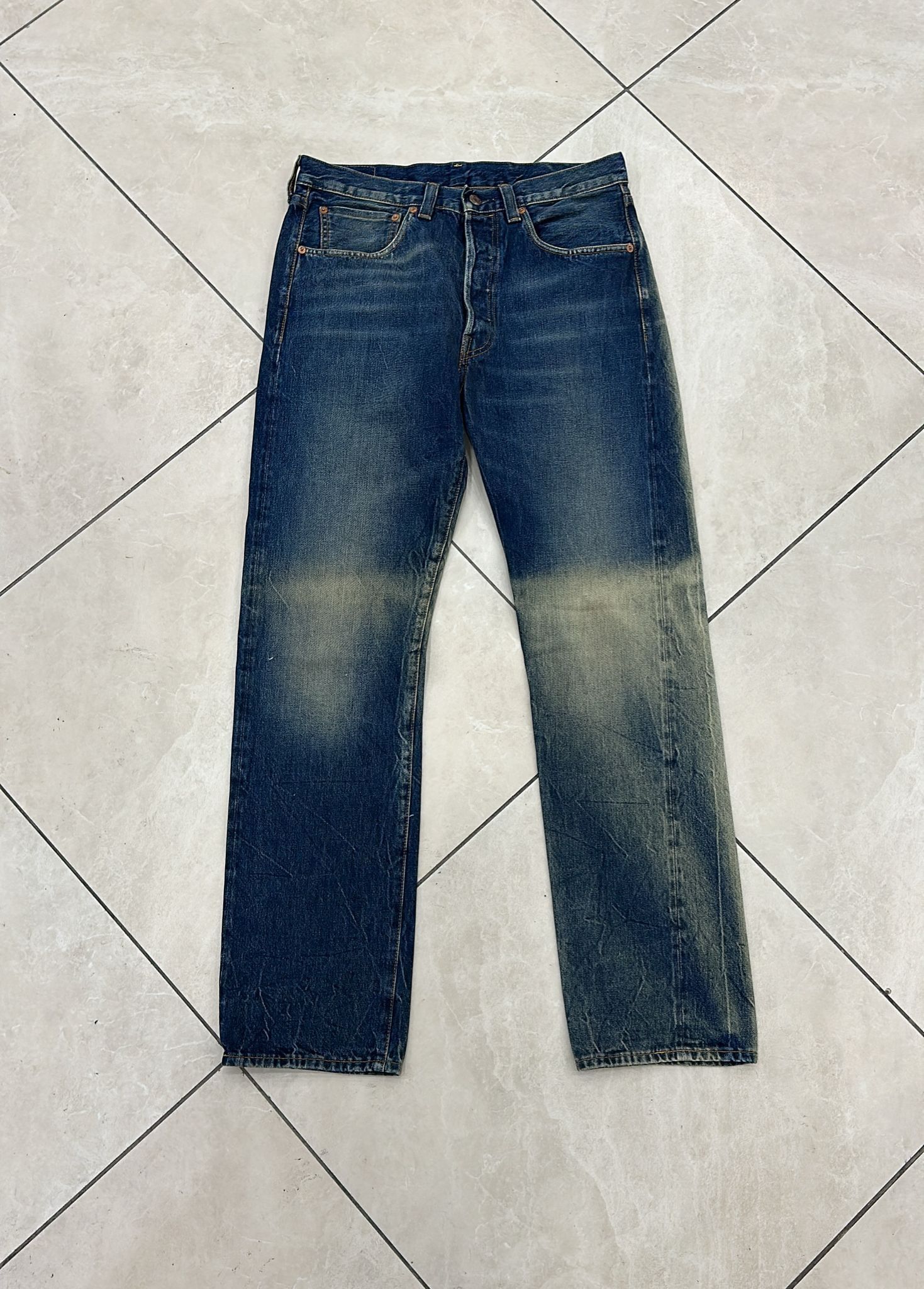 Levi's Vintage Clothing LVC Levi's Vintage Clothing 1947 501XX BigE Selvedge Jeans Size US 32 / EU 48 - 1 Thumbnail