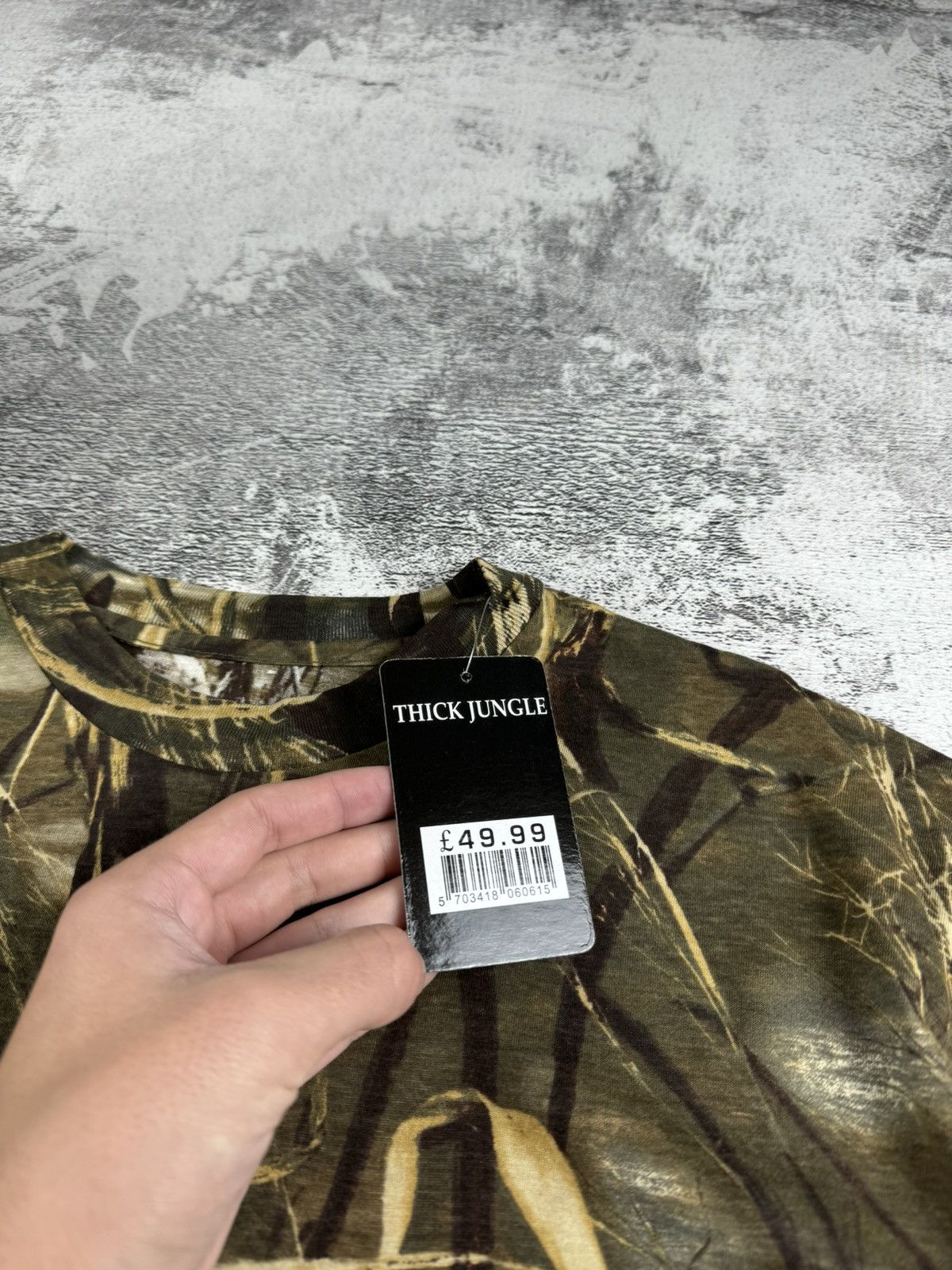 Realtree Vintage NEW Camo Realtree Thick Jungle Army Y2K T Shirt Tee Size US L / EU 52-54 / 3 - 8 Thumbnail