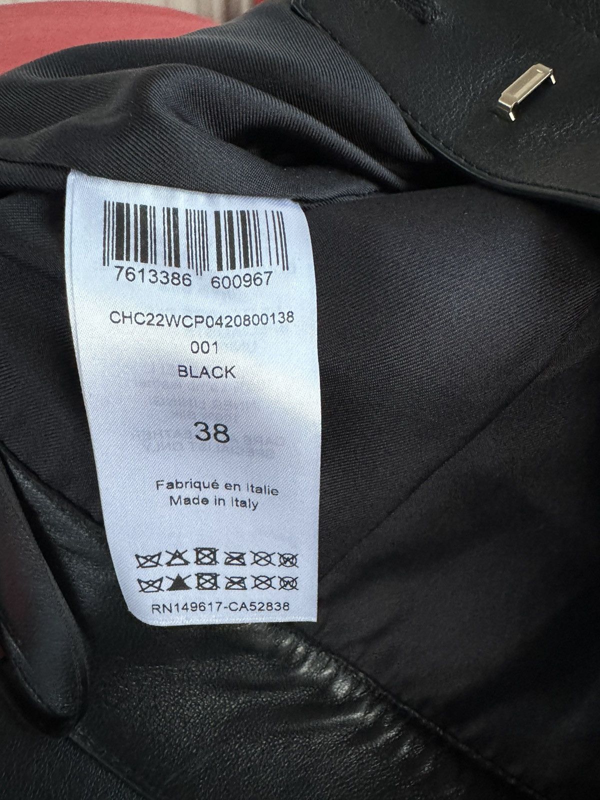 Chloe Chloe lambskin black pants, soft, size M Size 27" / US 4 / IT 40 - 12 Thumbnail