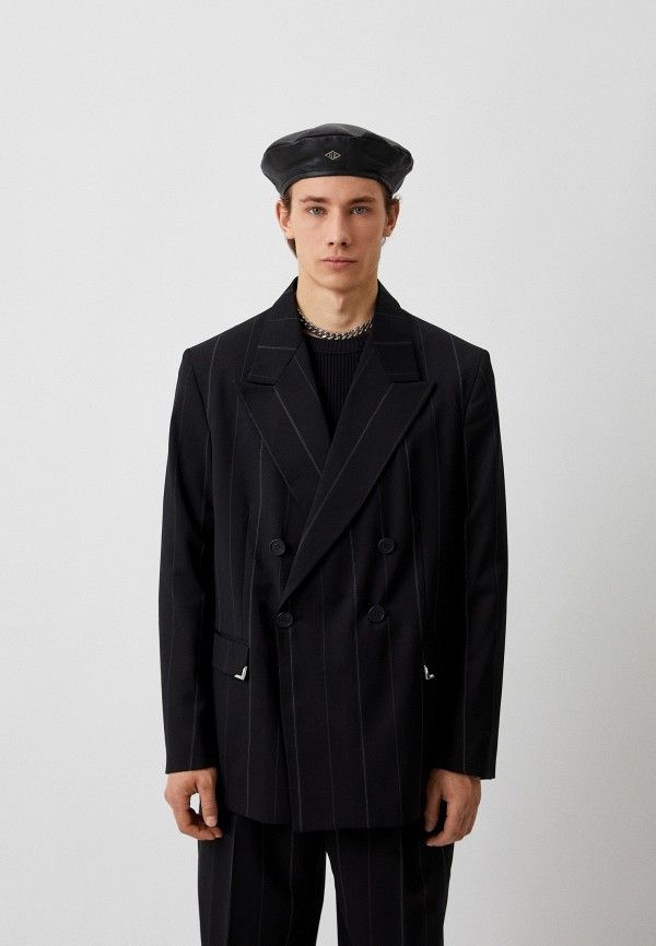 Han Kjobenhavn !DS! AW22 Han Kjobenhavn Boxy Suit Stripped Blazer Size 38R - 2 Thumbnail