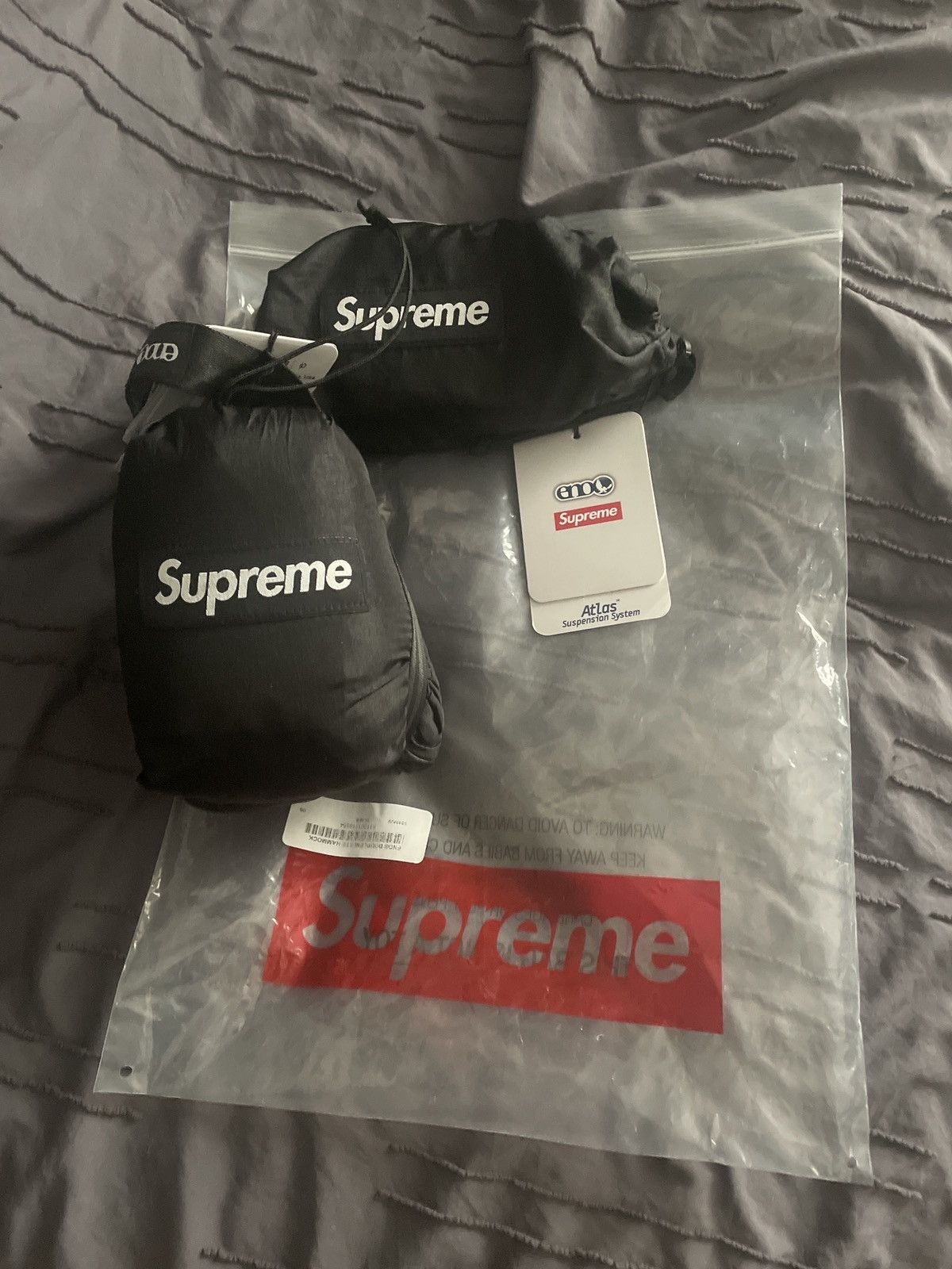 Supreme Supreme Eno Hammock - Black Size ONE SIZE - 2 Thumbnail