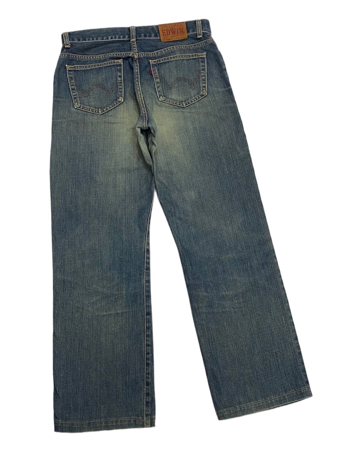 If Six Was Nine RUSTY EDWIN BAGGY DISTRESSED DENIM JEANS Size US 30 / EU 46 - 7 Thumbnail
