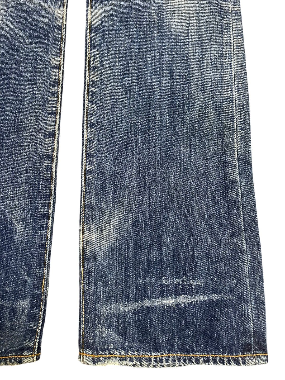 Levi's Levis 501 Blue Faded Wash Distressed Style Jeans Size US 29 - 8 Thumbnail