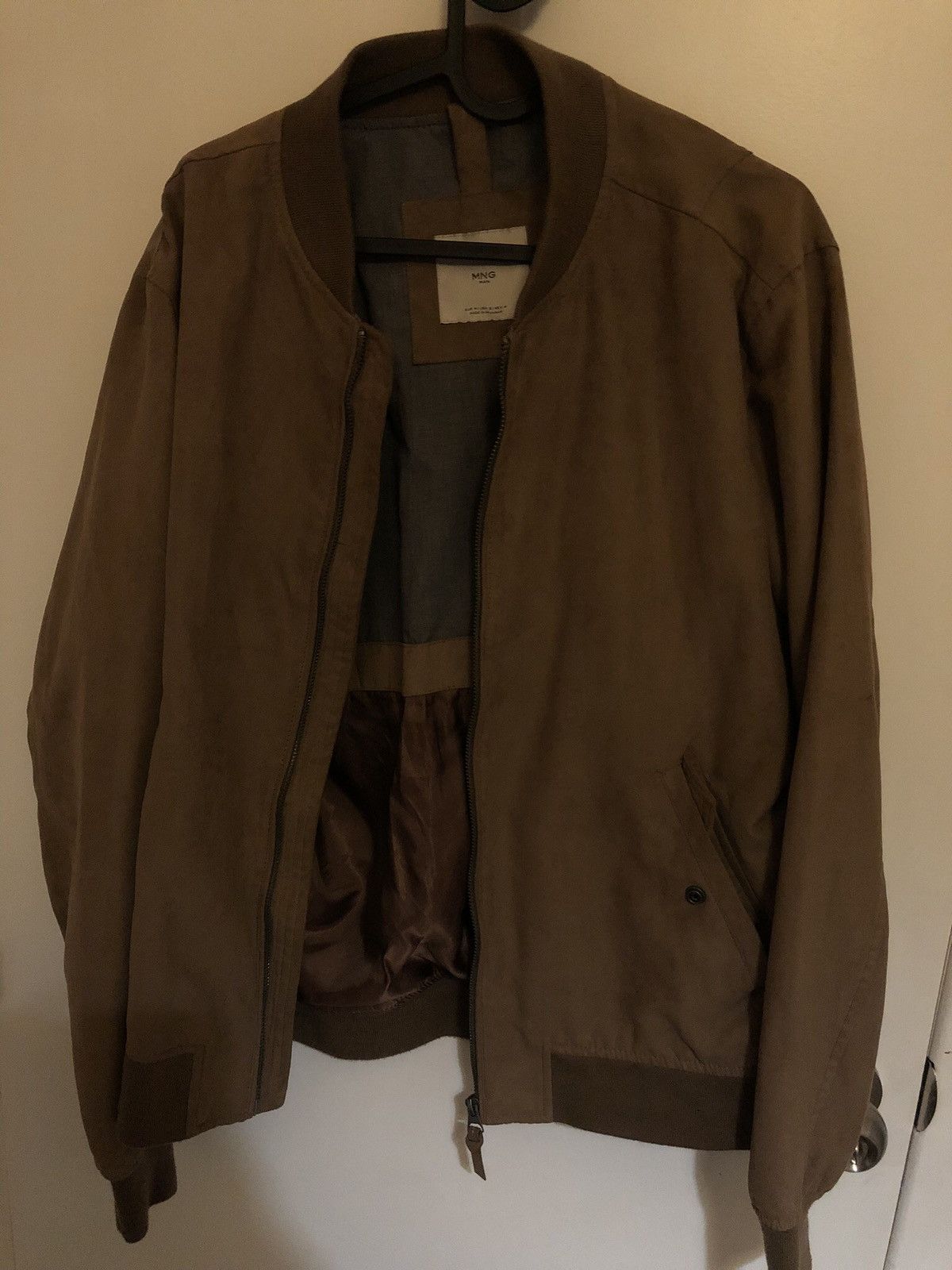 Mango × Vintage Mango brown bomber Size US S / EU 44-46 / 1 - 9 Thumbnail