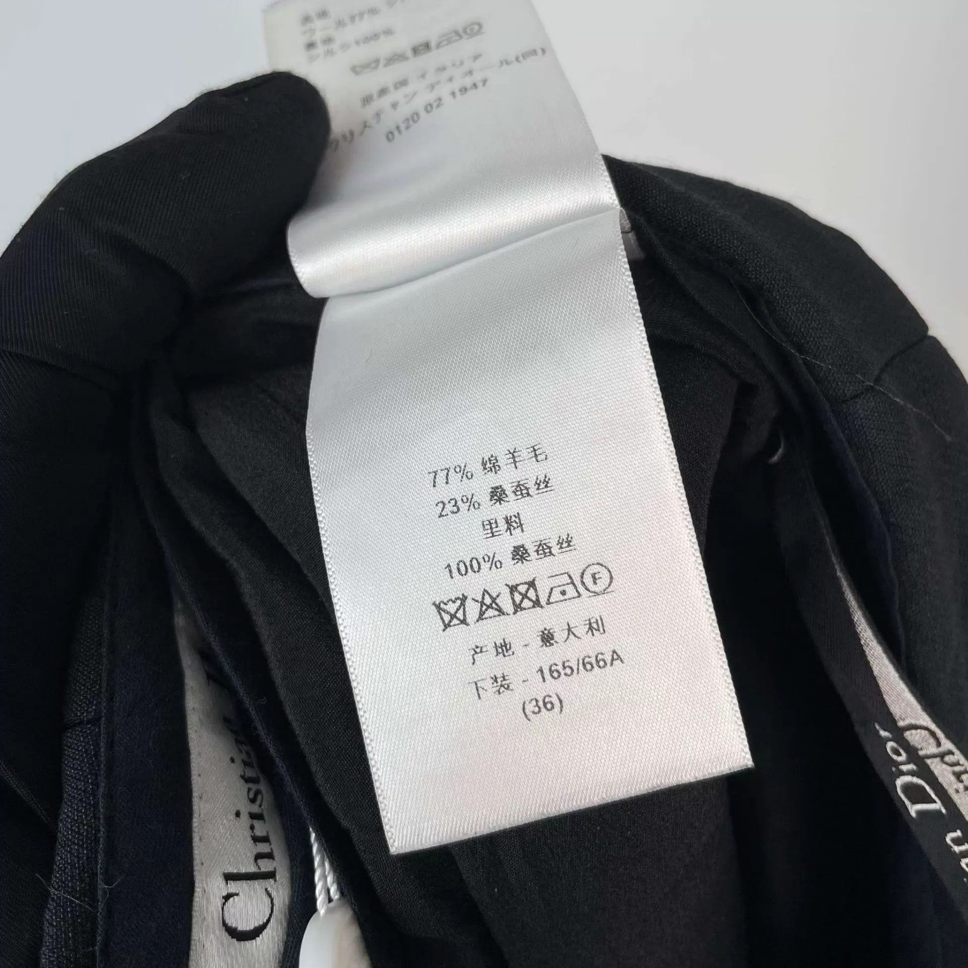 Dior Dior silk culottes 36 black Size 26" / US 2 / IT 38 - 6 Thumbnail