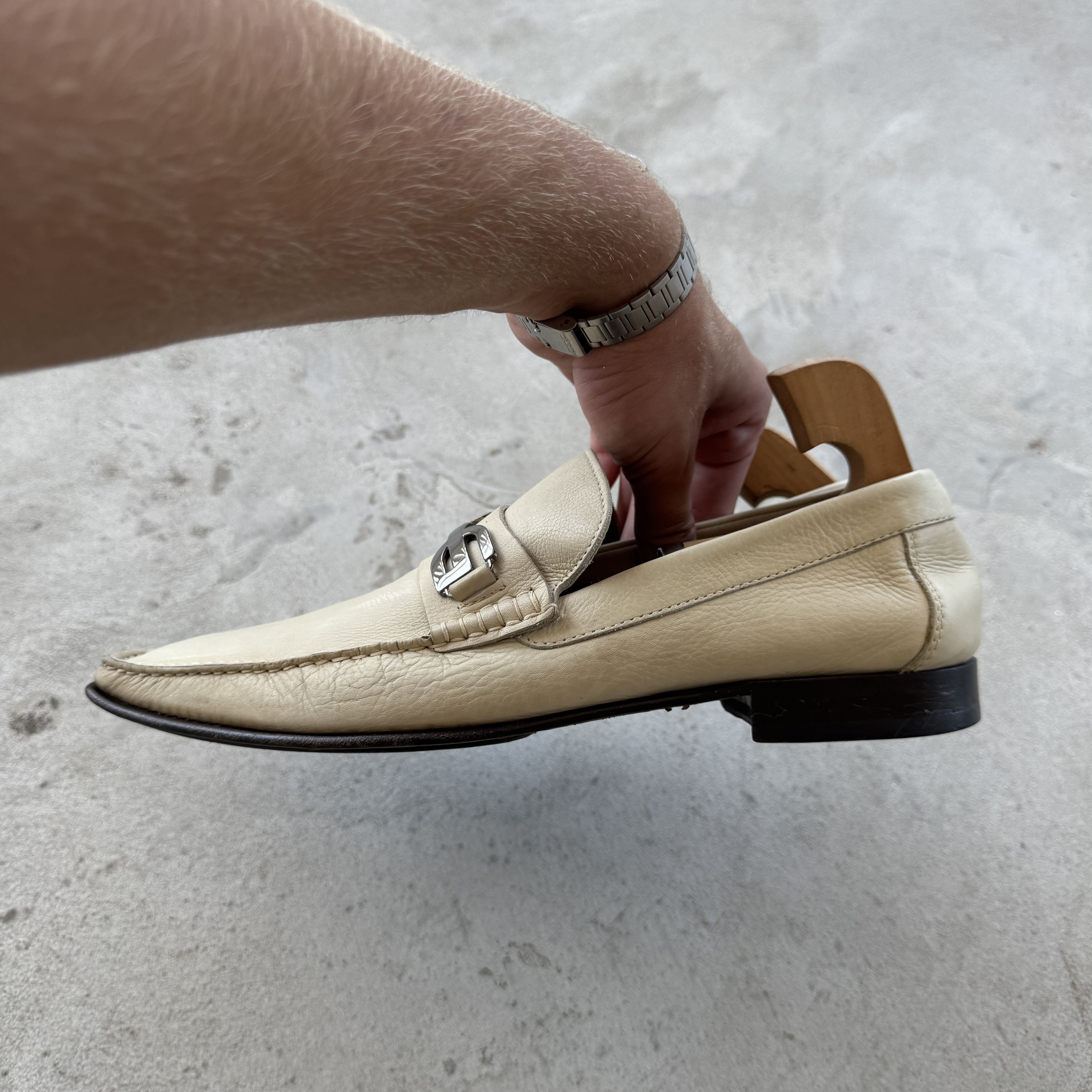 Dolce & Gabbana Vintage 90s Dolce & Gabbana Leather Shoes Size US 10 / EU 43 - 5 Thumbnail