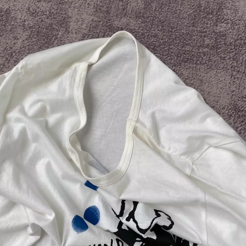 Yohji Yamamoto Yohji Yamamoto size os Deer White Short Sleeve 2505-Nextar Size US M / EU 48-50 / 2 - 6 Thumbnail