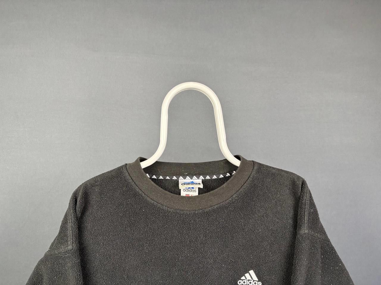 Adidas Adidas Sweatshirt Size L Black Vintage Size US L / EU 52-54 / 3 - 3 Thumbnail