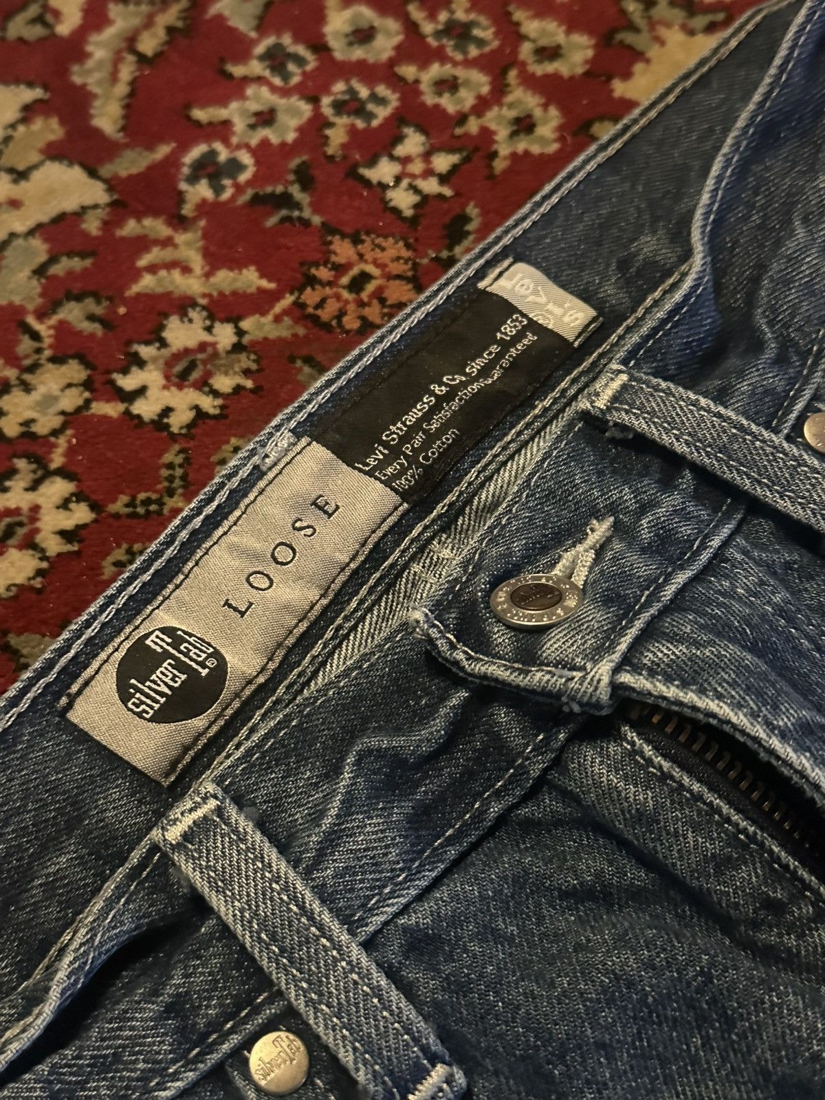 Levi's 📍Vintage Silvertabs📍 Size US 30 / EU 46 - 2 Thumbnail