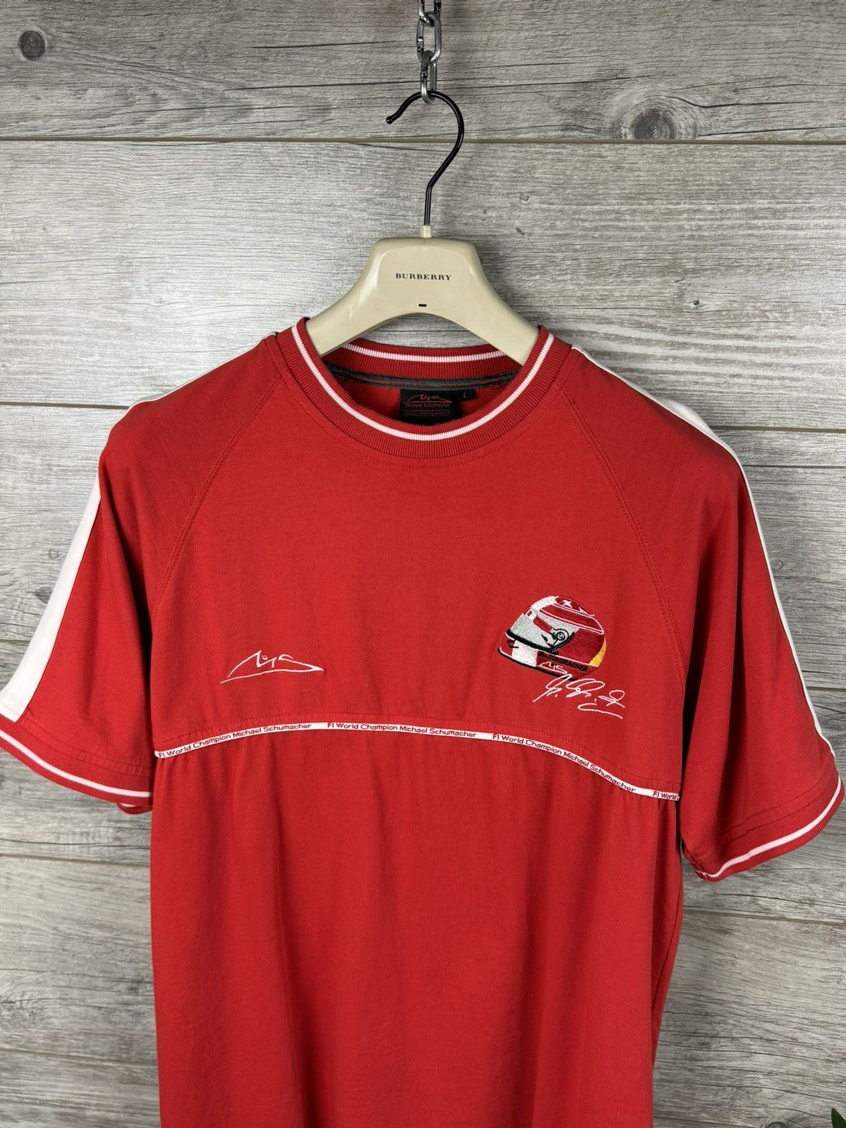 NASCAR F1 Racing tee shirt World Champion Michael Schumacher size M Size US M / EU 48-50 / 2 - 3 Thumbnail