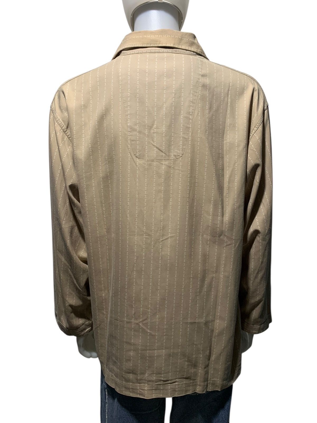 Celine Vtg Celine monogram camp collar pajamas shirt Size US L / EU 52-54 / 3 - 8 Thumbnail