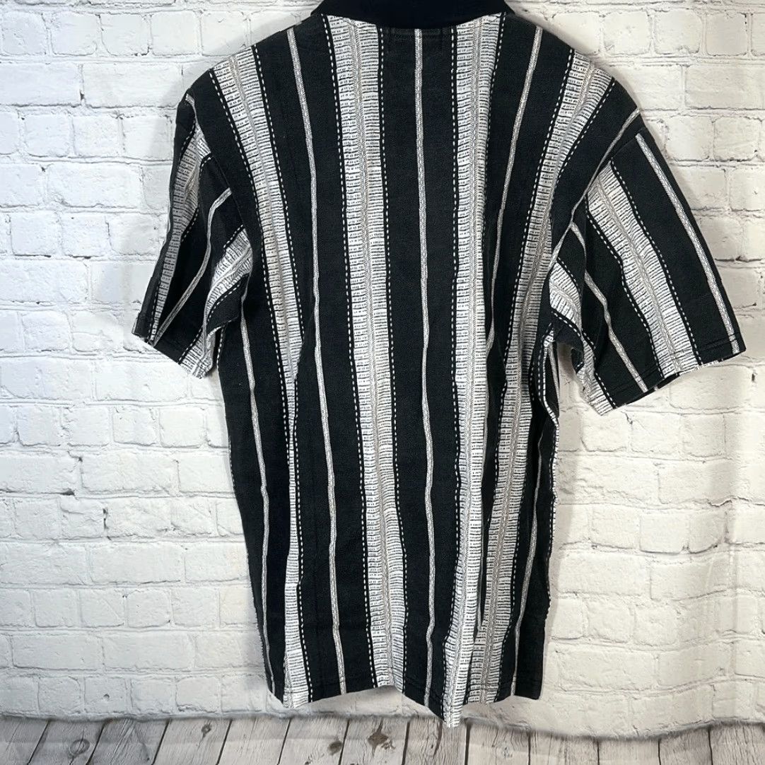 Polo Ralph Lauren VINTAGE Polo Ralph Lauren Polo Shirt XL Black Striped 100% Cotton Mens Shirt Size US XL / EU 56 / 4 - 5 Thumbnail