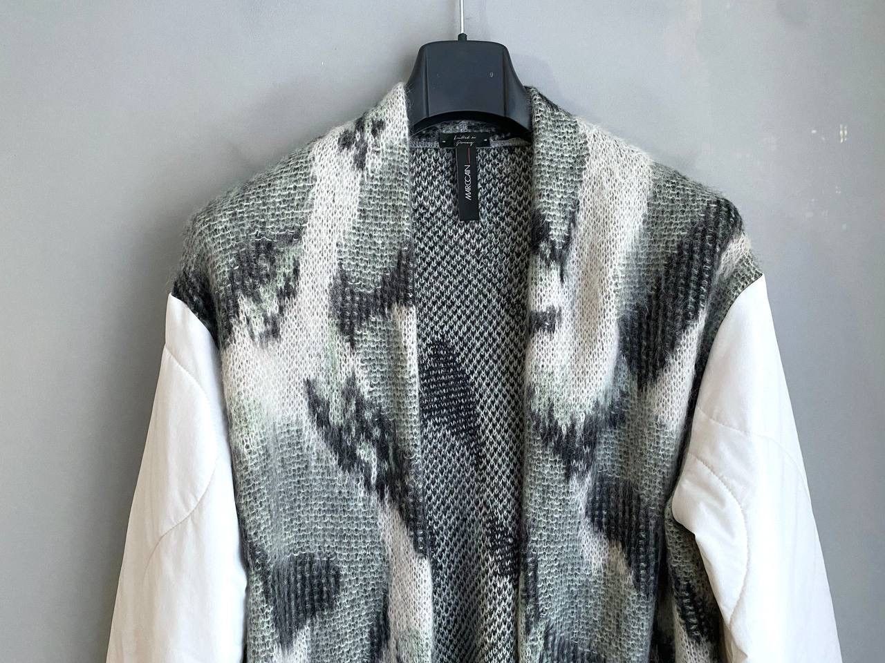 Other Marc Cain Mohair/Alpaca Wool Long Open Knit Cardigan, 3/M/L Size M / US 6-8 / IT 42-44 - 4 Thumbnail