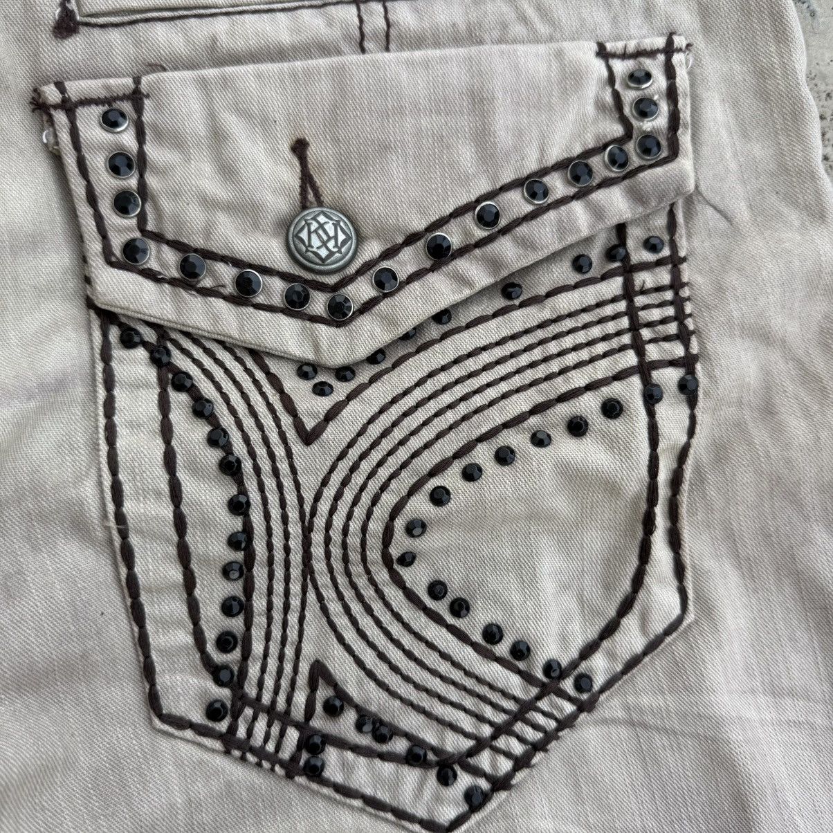Kayden K VINTAGE KAYDEN K FADED JEAN DENIM PANTS Size US 34 / EU 50 - 12 Thumbnail