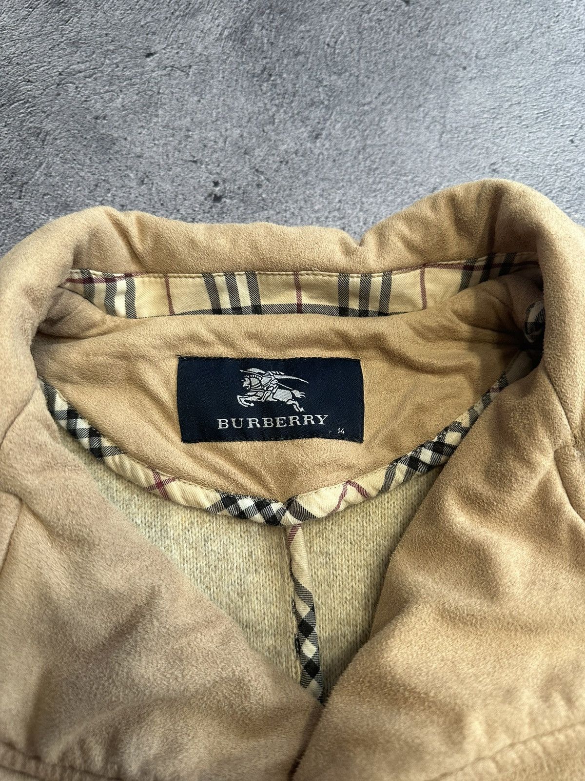 Burberry × Vintage 🐐 Burberry Vintage Wool Coat Size M / US 6-8 / IT 42-44 - 4 Thumbnail