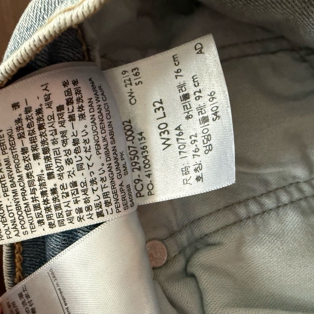 Levi's Levi’s 502 Regular Taper Jeans 30 x 30 Size US 30 / EU 46 - 10 Thumbnail