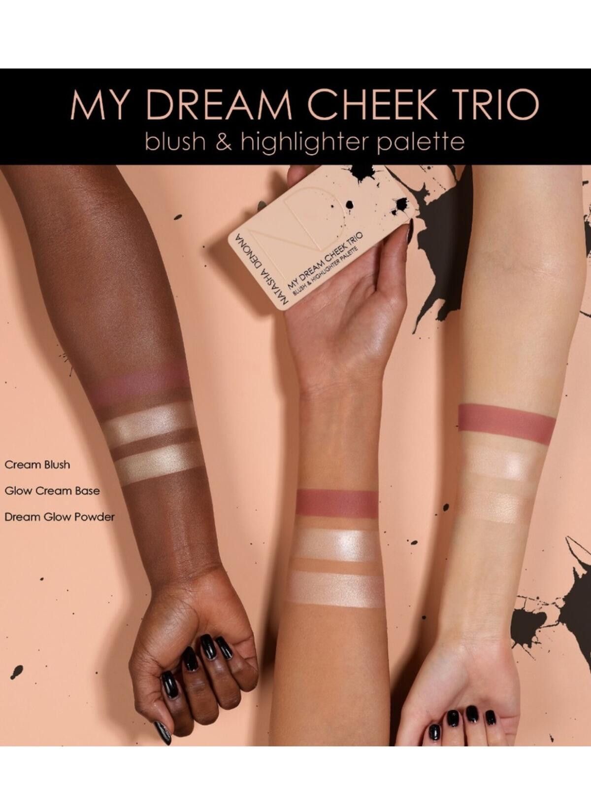 Other Natasha Denona / My Dream Cheek Trio Palette Size ONE SIZE - 8 Thumbnail