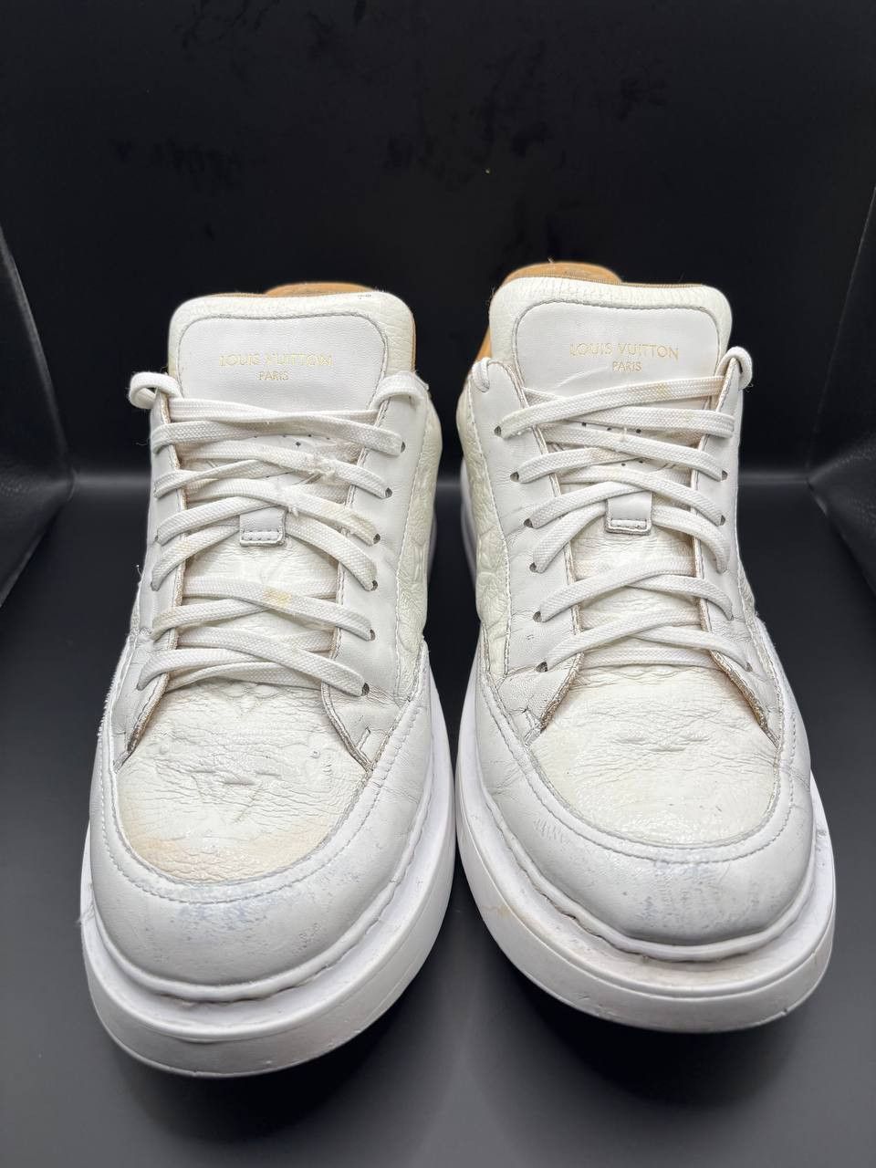 Louis Vuitton Louis Vuitton Beverly Hills Monogram Sneakers White LV 8.5 Size US 9.5 / EU 42-43 - 20 Thumbnail