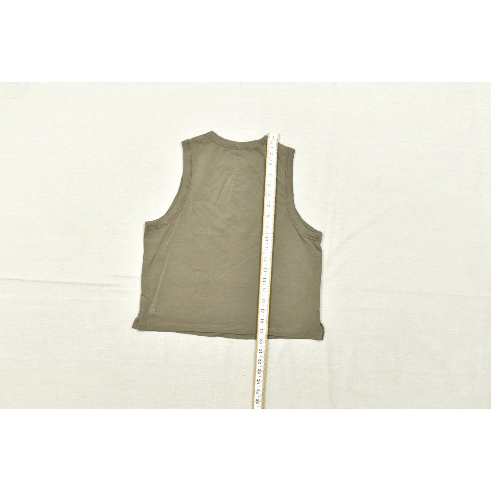 Lululemon Lululemon High Neck Muscle Tank Top Cropped Brown 12 Racerback Sleeveless Yoga Shirt Women Boy/Girl? Size XL / US 12-14 / IT 48-50 - 3 Thumbnail